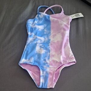 Breaking Waves Girls 4/5 Swimsuit